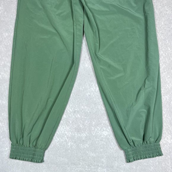 Athleta Jogger Womens Size 8 Savannah Green Athleisure Sporty Pockets Pants - Picture 5 of 14